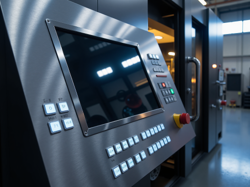 工业显示器产品展示，坚固外壳设计，专业工业外观